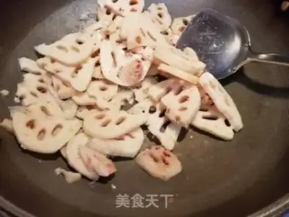 Make Crab-flavored beans step 5