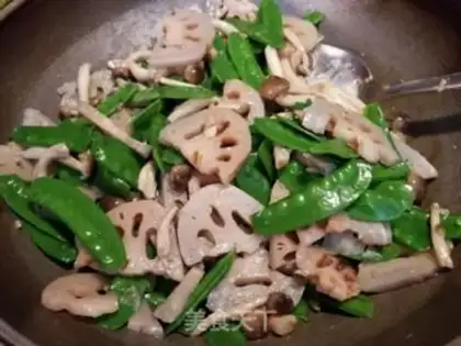 Make Crab-flavored beans step 8
