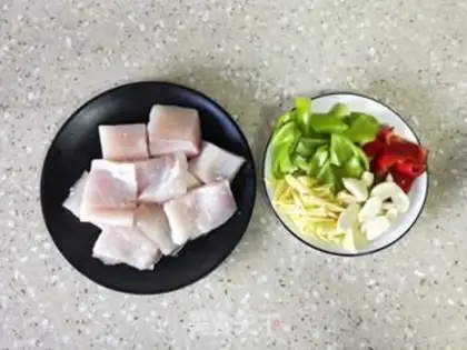 Make Red-burned fish step 1