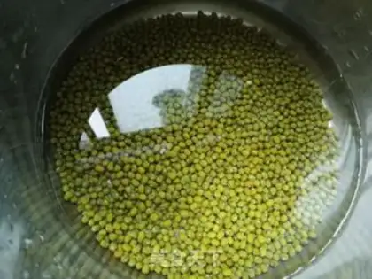 Make Delicious green bean ice cream step 0