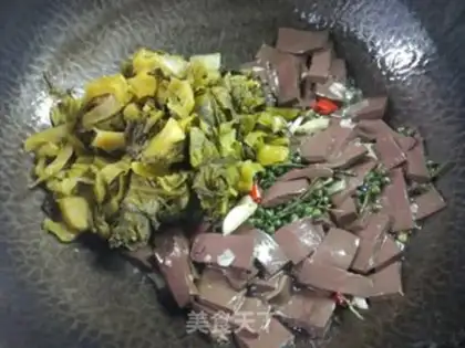 Make Pork blood step 5