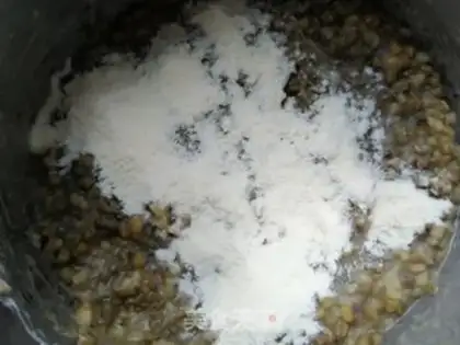 Make Delicious green bean ice cream step 3