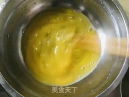 Make Celery omelet step 2