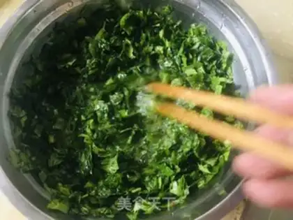 Make Celery omelet step 3