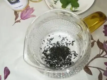 Make Honey mint tea step 0