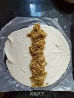 Make Meat pine cheese cake step 2