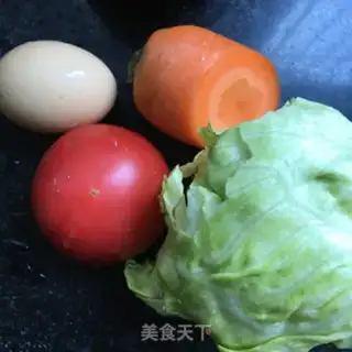 Make Vegetable salad at sea cucumber step 1