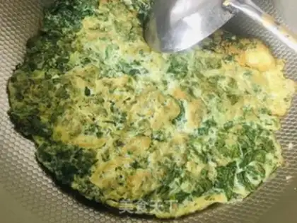 Make Celery omelet step 6