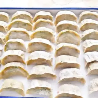 Make Allegra egg dumplings step 16