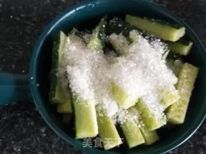 Make Sugar cucumber step 1