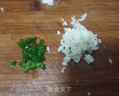 Make Garlic fan to shrimp step 4
