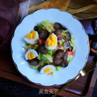Make Vegetable salad at sea cucumber step 9