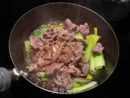 Make Mongol beef step 6