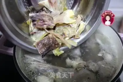 Make Old fish duck pigeon soup step 5