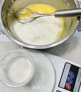 Make The durian cake step 1