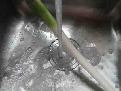 Make Onion pan sticker step 1