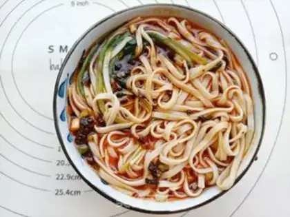 Make Spicy noodles step 8