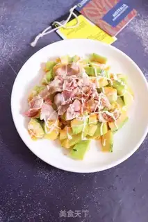 Make Bacon melon salad step 0