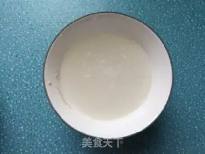 Make Steamed horse teeth, egg and vegetable step 1