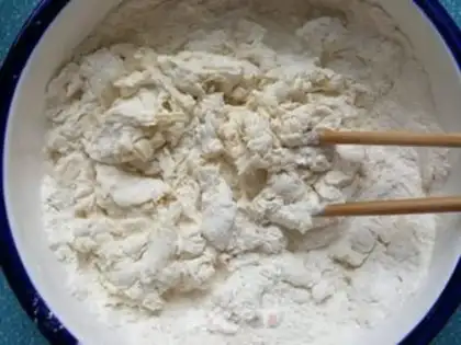 Make Steamed horse teeth, egg and vegetable step 2
