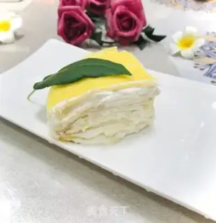 Make The durian cake step 15