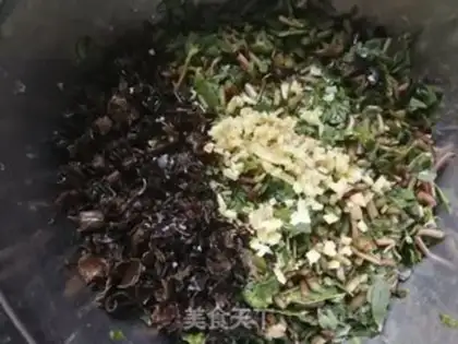 Make Steamed horse teeth, egg and vegetable step 7