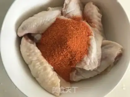 Make Roasted chicken wings without a drop of oil step 2