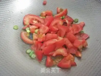 Make Tomato hot noodles step 3