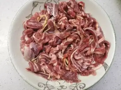Make Steam beef step 1