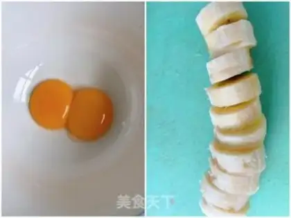Make Egg banana cake step 0