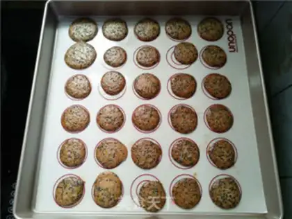 Make Sesame cookie step 6