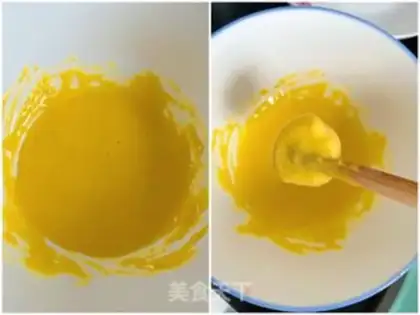 Make Egg banana cake step 1
