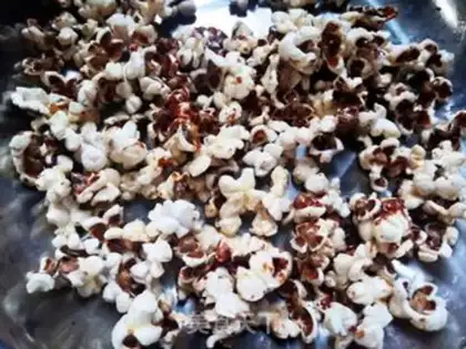 Make Caramel popcorn step 9