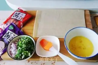 Make Frozen noodles step 1