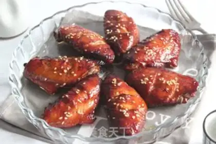 Make Roasted chicken wings without a drop of oil step 11