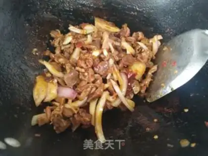 Make Spicy chicken step 7