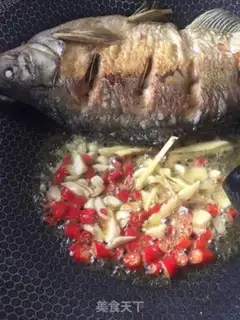 Make Red-burned mackerel step 3