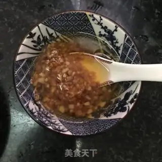 Make Garlic fan ink fish step 4