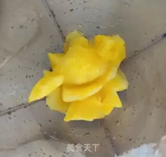 Make Ice melon bubbles step 2