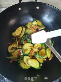 Make cucumber meat step 7