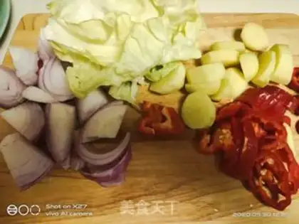 Make Red gin rib step 1