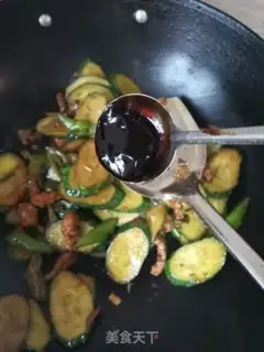 Make cucumber meat step 8