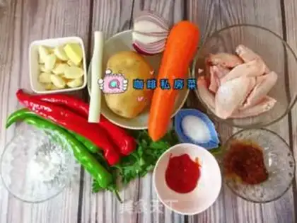 Make Three-juice chicken wings pan step 0