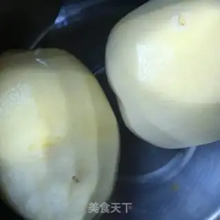 Make Godmother was jealous of potato silk step 1