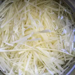 Make Godmother was jealous of potato silk step 2