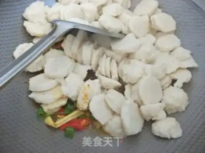 Make Spicy fish balls step 5