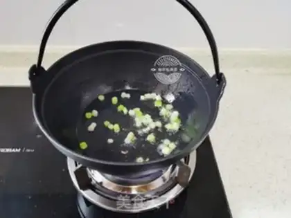 Make Spicy rice line step 6