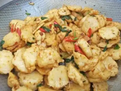 Make Spicy fish balls step 6