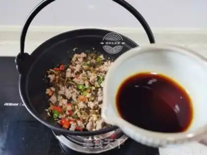 Make Spicy rice line step 10