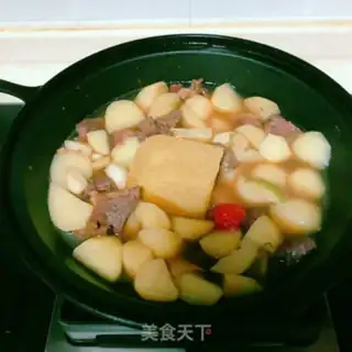 Make curry beef and potatoes step 9